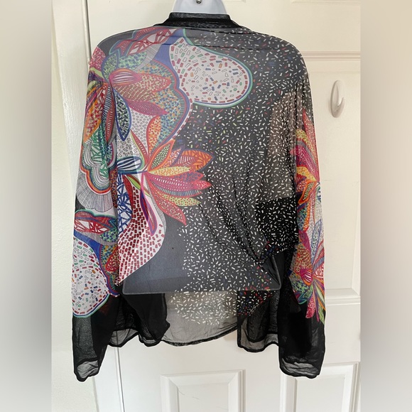 Sheer printed shrug - Picture 4 of 4
